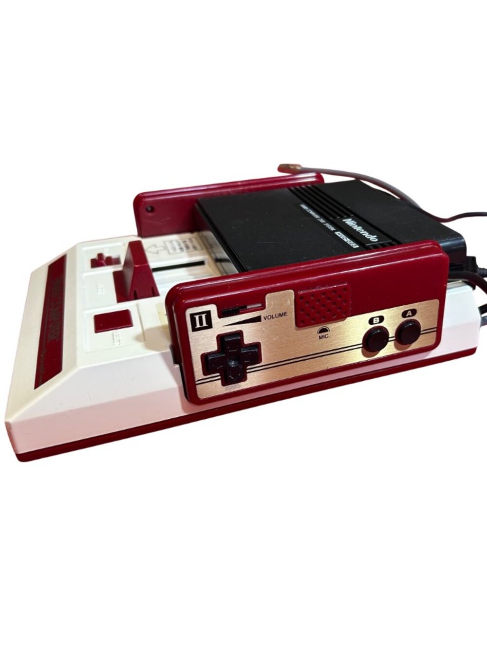 Nintendo Famicon Console & RAM Adapter + Controllers & Cables - Picture 3 of 7
